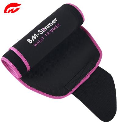 China Custom Wholesale Neoprene Slim Back Body Waist Trimmer Slimming Waist Trainer Belt Waist Support Brace for sale