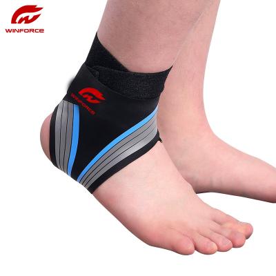 China Performance Support Customized Elastic Adjustable Waist Compression Ankle Foot Support Brace for sale