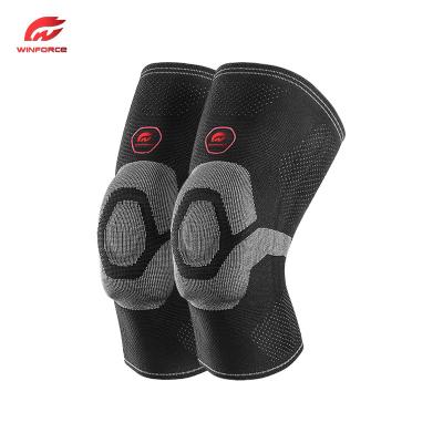 China Best Selling Amazon Elasticity Knee Brace High Compression Adjustable Breathable Warm Elastic Knee Sleeve For Men And Women Knee Support for sale