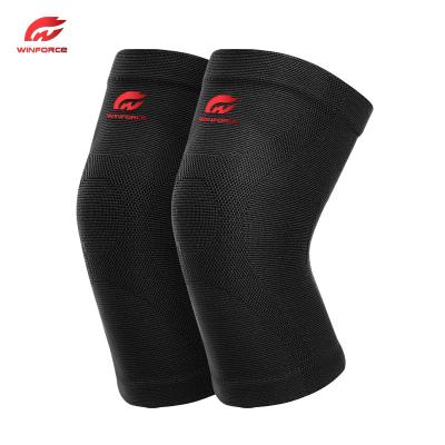 China Adjustable Elasticity Breathable Compression Knee Support Brace For Braces Sale Bandage Support Stabilizer Lifting Sleeves Strap Wraps Knee Protector for sale