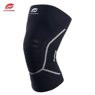 China 2022 Hot Sale Adjustable Breathable Hinge Elasticity Knee Support With Four Springs Knee Brace Support for sale