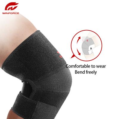 China Adjustable Elasticity Breathable Fitness Munequeras Gym Wrist Support Brace Weightlifting Weightlifting Wrist Wraps Elbow Wraps Elbow Support Elbow Brace WINFORCE for sale