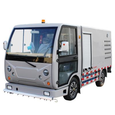 China Electric Trolley Garbage Disposal With Closed Cabin E Transportain Machines For Environmental Sanitation Worker 175 / R13LT for sale