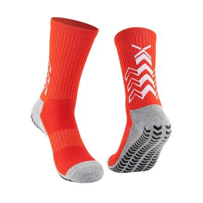 China New Breathable Circular Soccer Socks Sports Silicone Men And Women Non Slip Sports Soccer Socks for sale