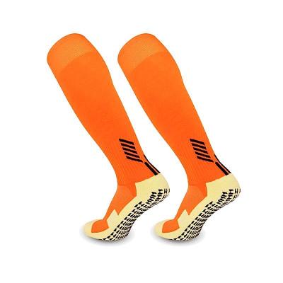 China Professional Football Wedge Sports Socks Men's Breathable Towel Bottom Glue Non-slip God Boots Adult Children Exercising Above The Knee for sale