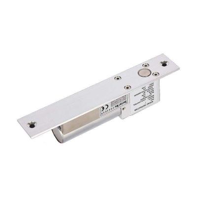 China Electric Mortise Lock Theft Lock Anti Down Bolt Electric Door Lock Customized Body Electric Snap Lock for sale