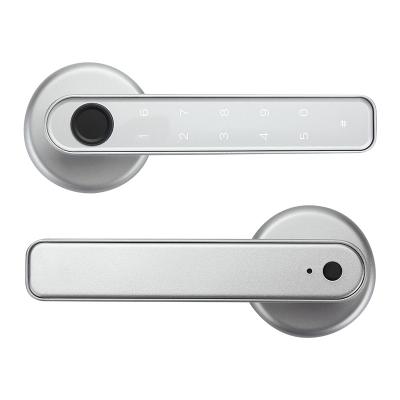 China Smart Digital Electronic Door Lock Key Start Screen Simplicity BOM Fingerprint Password Lock Modern Apartment for sale