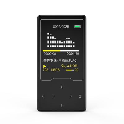 China MP3 player Ruizu D08 MP3 music player Bluetooth touch button multiple works multi-language portable audio walkman mp3 player for sale