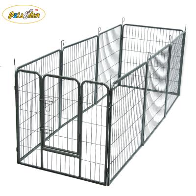 China Wholesale 8 Panel Heavy Duty Pet Dog Portable Exercise Playpen Fence Kennel Crate Cage for sale