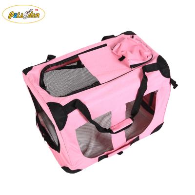 China Pet Carrier Bag Wholesale Pet Carrier High Quality Durable Steel Frame Pet Dog Carrier Bag for sale