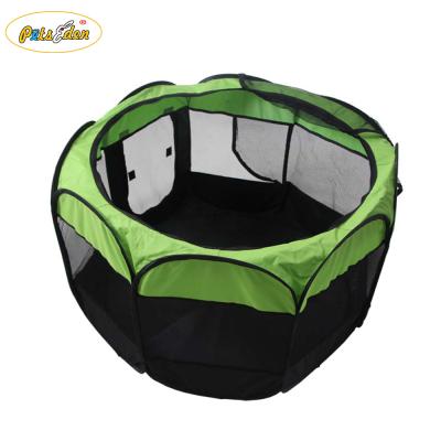 China Eight Panels Large Foldable Dog Carrier Pet Carrier Pet Playpen For Puppy for sale