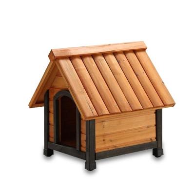 China Professional Outdoor Dog Cage Wooden Dog Kennel Cage With Dark Frame for sale