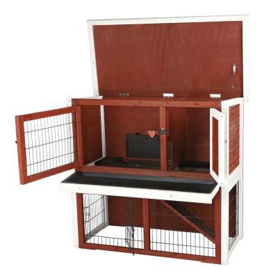 Κίνα New Design Cheap Indoor Wooden Custom Rabbit Hutch προς πώληση