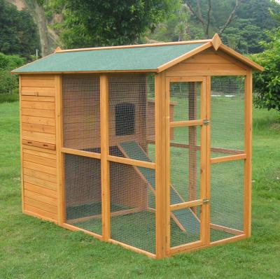 China Cheap Outdoor Giant Wooden Chicken Coop With Running Cage à venda