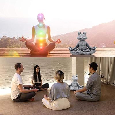 China Indoor Outdoor Lawn Home Patio Yard or Lawn Garden Sculpture Meditation Yoga Garden Statue for sale