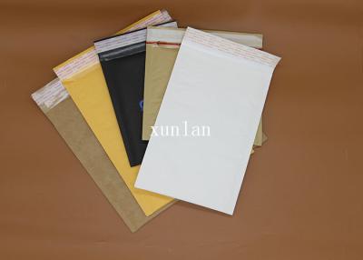 China Hard Tear Kraft Paper Bubble Mailers No Fading With 2 Sealing Sides for sale