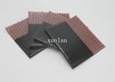 China Shiny ISO9001 Black Conductive Bag Two Layer 4x6 Black Metallic Bubble Mailers for sale