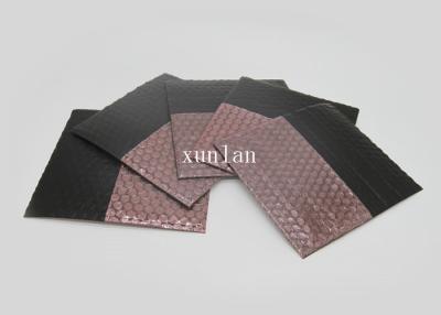 China Matte PE Film Composite Black Padded Envelopes With Air Bubbles Inside for sale