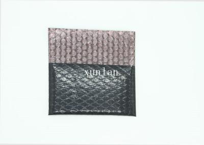 China Electric Insulation Black Poly Bubble Mailers Outer Layer With 2 Sealing Sides for sale