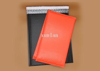 China Self Adhesive Seal Poly Mailer Envelopes Eco - Friendly Red And Black Surface for sale