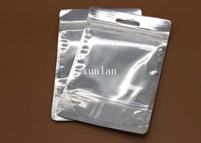 China Silver Light Shield Aluminum Foil Envelopes Customized Design Logo / Size for sale