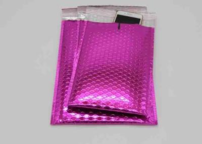 China Shiny Foil Bubble Wrap Envelopes 8 * 6 Metallic For Shipping High Value Items for sale