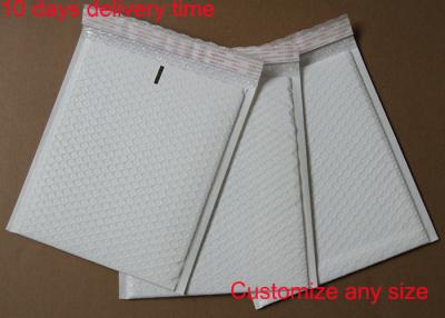 China Light Weight Poly Bubble Mailers , Bubble Shipping Bags With Fully Laminated Construction for sale