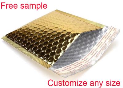 China Self Seal Metallic Bubble Envelopes , Padded Shipping Envelopes Plastic Various Colors for sale