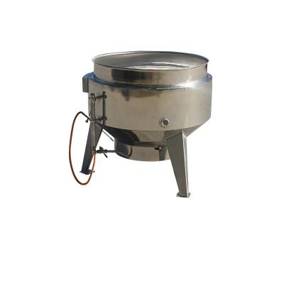 China High Quality Energy Saving Jacketed Kettle With Hanging Blender Gas Kettle Cooking Industry Jacket Industrial Kettle for sale