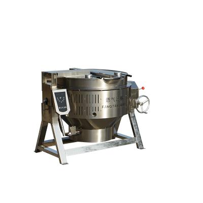 China Hot New Products Energy Saving Small Cooking Mixer With Gas Heating Cooking Stirring Kettle Kettle Jacket for sale