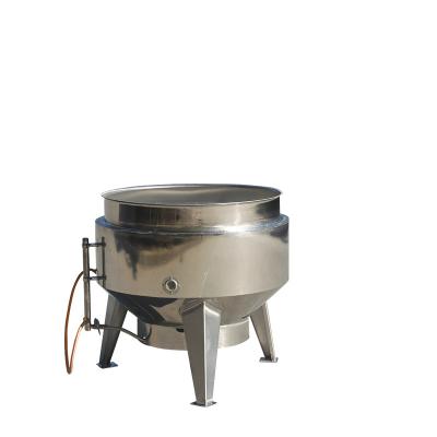 China China factory energy saving industrial gas cooking pot mixer 100l cooking kettle 1000l double jacketed kettle with sterior for sale