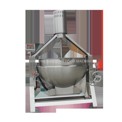 China Energy Saving High Efficiency Electric Tilting Jacketed Kettle Cooking Blender Pot for sale