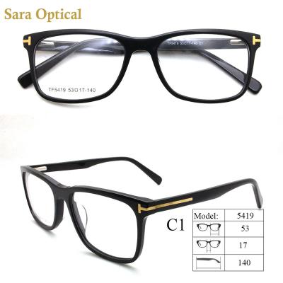 China 2019 Hot Selling Women Acetate Frames Manufacturers China Wholesale Optical Glasses Frame for sale