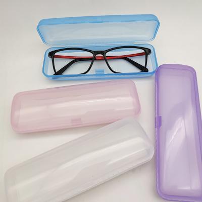 China For Eyeglasses Wholesale Custom Reading Glasses Case Clear Plastic Eyeglass Case for sale