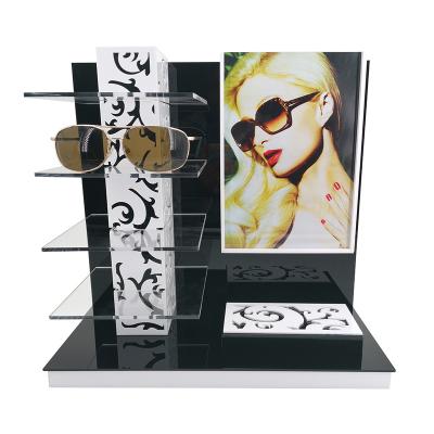 China Wholesale Clear Acrylic Glasses Display Frame Glasses Sample Display Stand Show Display for sale