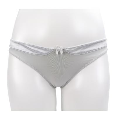 China Women's underwear women's lace panties ladies ice satin underwear antibacterial sexy silk briefs women's seamless panties for sale