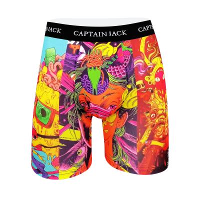 China Polyester OEM Antibacterial Wholesale Quick Dry Low Moq Digital Printing Sexy Underwear for sale