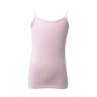 China High Quality Soft Cute Girl's Summer Solid Thermal Lovely Cotton Top Underwear for sale