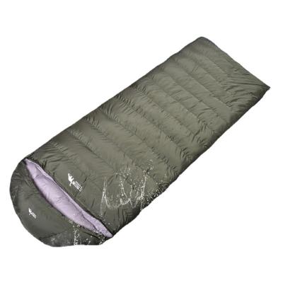 China 2022 hot selling portable ultralight duck down standard anti splashing adventure sleeping bags for hiking for sale