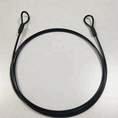 China Industry 7x19 5mm PVC Coated Steel Wire Rope Sling With Shrinkable Tube for sale