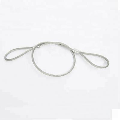 China Steel Electro Galvanized Steel Wire Rope Sling With Thimble Eye for sale