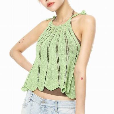 China Discount Custom Women's Anti Pilling Sweaters Solid Knitted Sweater Women Sweater Vest for sale