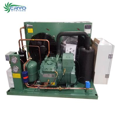 China Hotels Compressor Cold Room Unit Evaporator Coil Condenser Condenser Cooler Heat Exchanger for sale