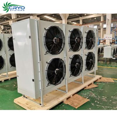 China Hotels Vertical Blast Freezer Equipment Vaporizer Unit Refrigeration Evaporator Unit for sale