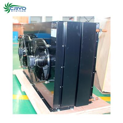 China Refrigeration Parts Air Blow Air Side Condenser , Industrial Air Cooled Condenser For Walk In Freezer for sale