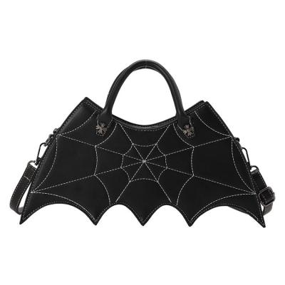 China Fashion New Halloween Prank Messenger Bag Creative Designer Bat PU Handbag for sale