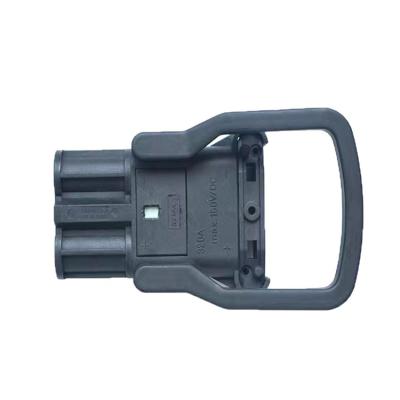 China CHENF Power Forklift Connector 80A 160A 320A Charging Power Plug Genuine Black Dustproof Connector With Terminals for sale