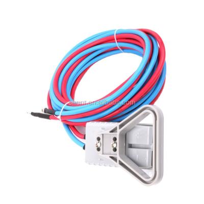 China CHENF 2P 50A Power Length Customization Battery Cable Connector Eyelet Terminal Wire Car Battery Automotive Connector for sale