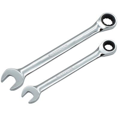 China CR-V Single Ring Spanner Offset and 11pieces Open-End Wrench Offset Ring Combination Wrench Set for sale