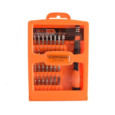 China Easy Carry New Arrival 31 in 1 Screwdriver Bit Set Magnetic High Quality Wholesale Screwdriver for sale